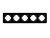 Рамка стеклянная FRM-OMALI-GS-5-BK Рамка стеклянная FRM-OMALI-GS-5-BK