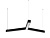 Светильник SP-RAYS-3-HANG-5050-510-34W (120 deg)