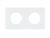 Рамка стеклянная FRM-GLARE-GC-2-WH Рамка стеклянная FRM-GLARE-GC-2-WH