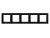 Рамка алюминиевая FRM-PRESTO-ALS-5-BK Рамка алюминиевая FRM-PRESTO-ALS-5-BK