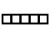Рамка стеклянная FRM-GLARE-GS-5-BK Рамка стеклянная FRM-GLARE-GS-5-BK