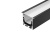 Профиль LINIA45-F-TRAY-2000 BLACK Профиль LINIA45-F-TRAY-2000 BLACK