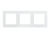 Рамка стеклянная FRM-GLARE-GS-3-WH Рамка стеклянная FRM-GLARE-GS-3-WH