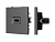 Механизм HDMI розетки SCT-NOBE-MHD1-SFPL-GR
