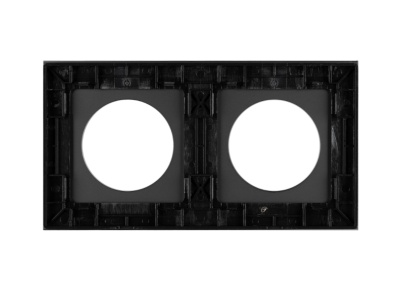Рамка стеклянная FRM-GLARE-GC-2-BK